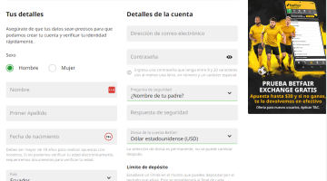 Cómo registrarse en Betfair y apostar fácilmente