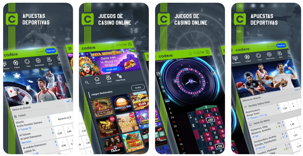 Mobile App de Codere Colombia
